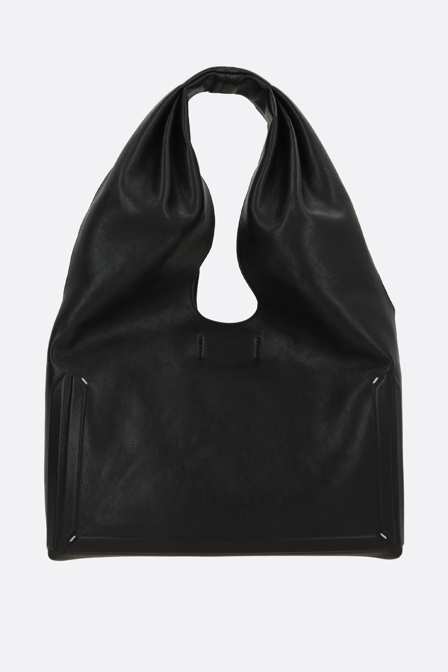 Box medium bag in smooth leather