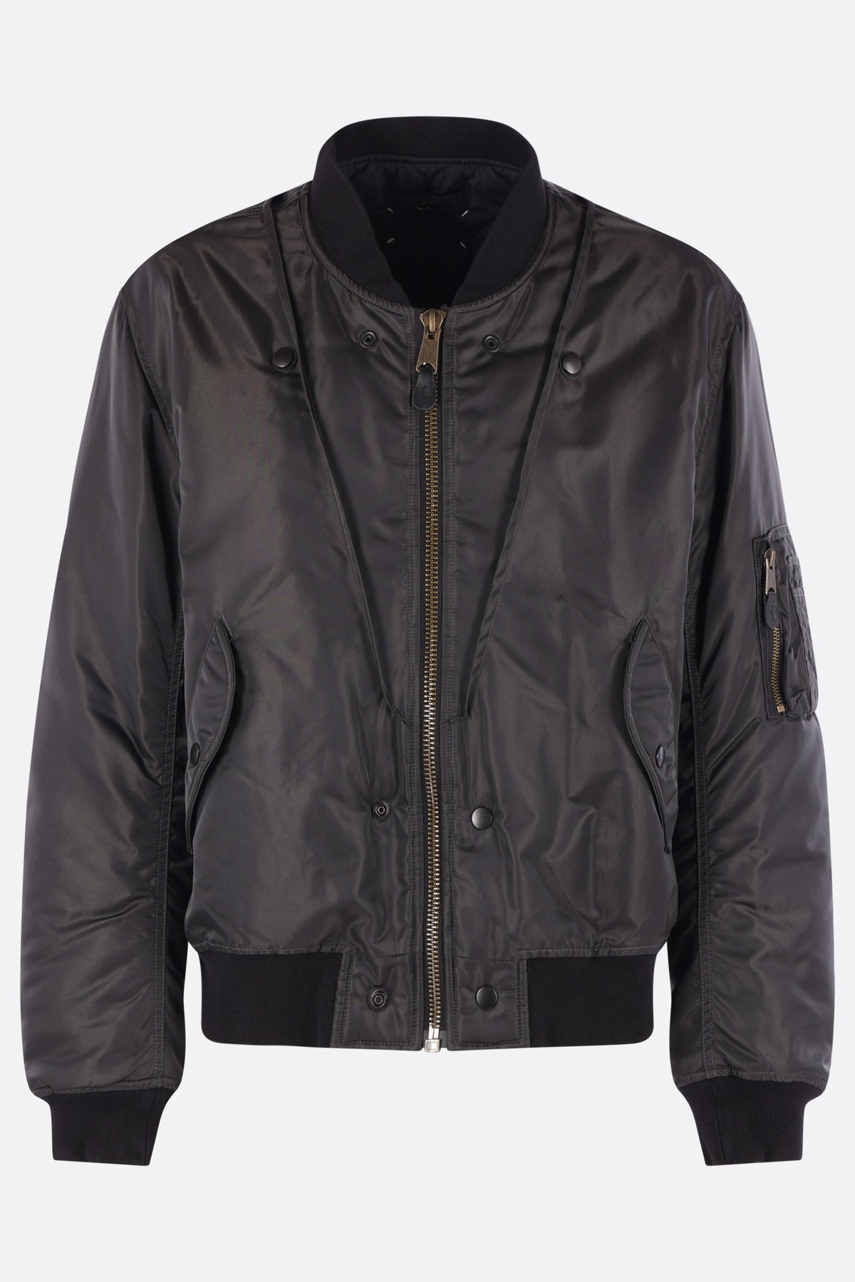 bomber reversibile in nylon