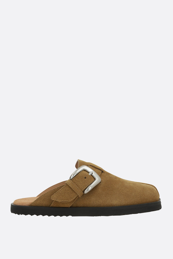 mule flat Tabi Daily in suede