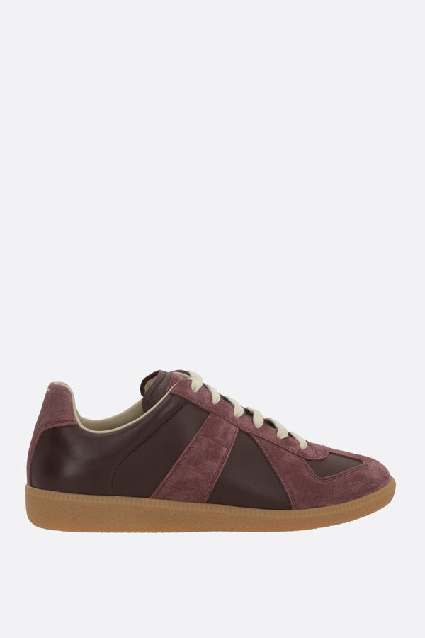 sneaker Replica in pelle liscia e suede