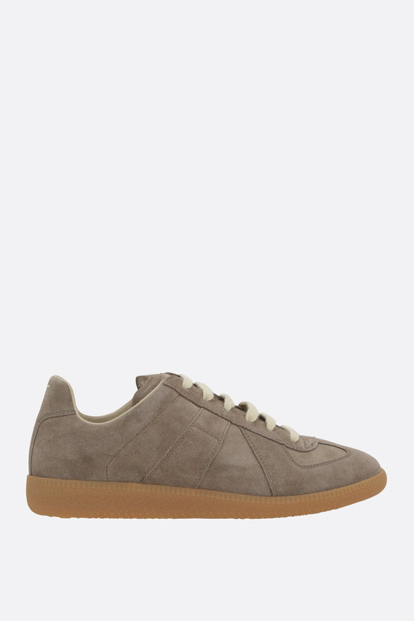 Replica sneakers in suede