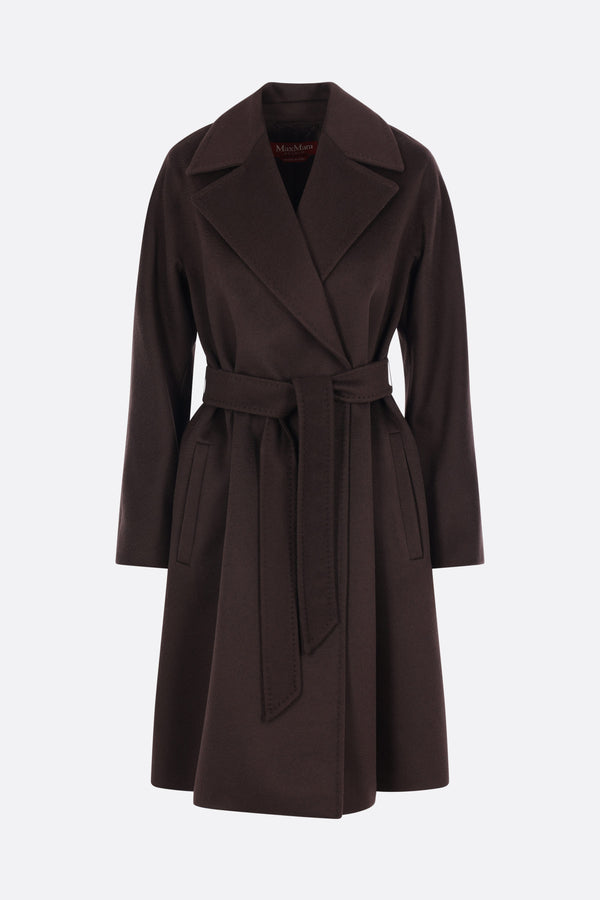 Ravenna wrap coat in wool