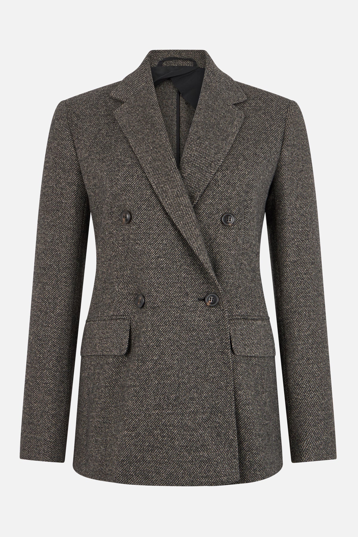 Cresta double-breasted blazer in jacquard jersey