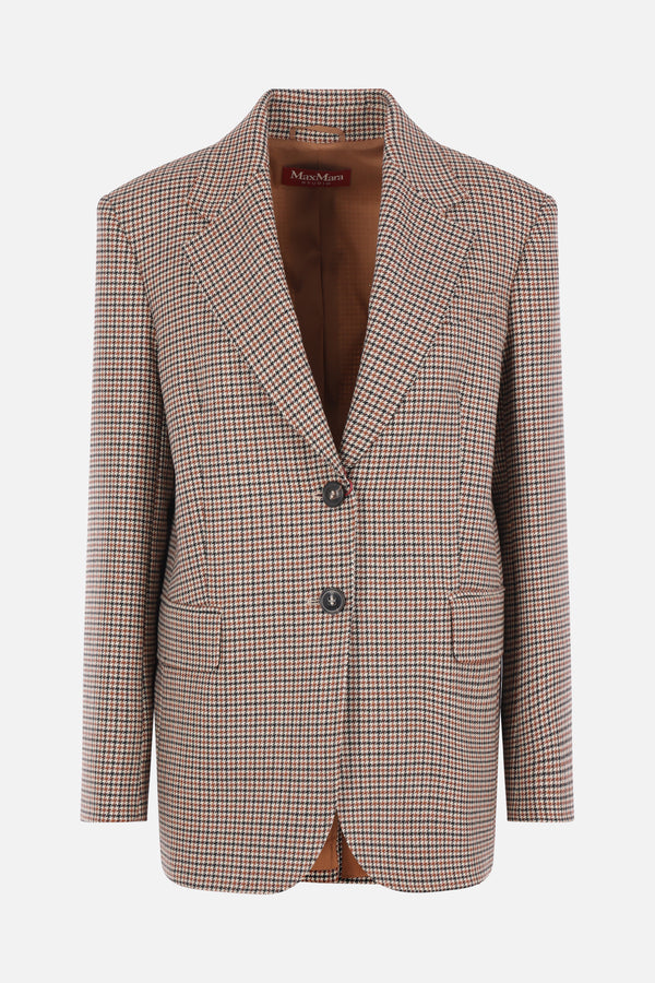 Salice single-breasted jacket in wool