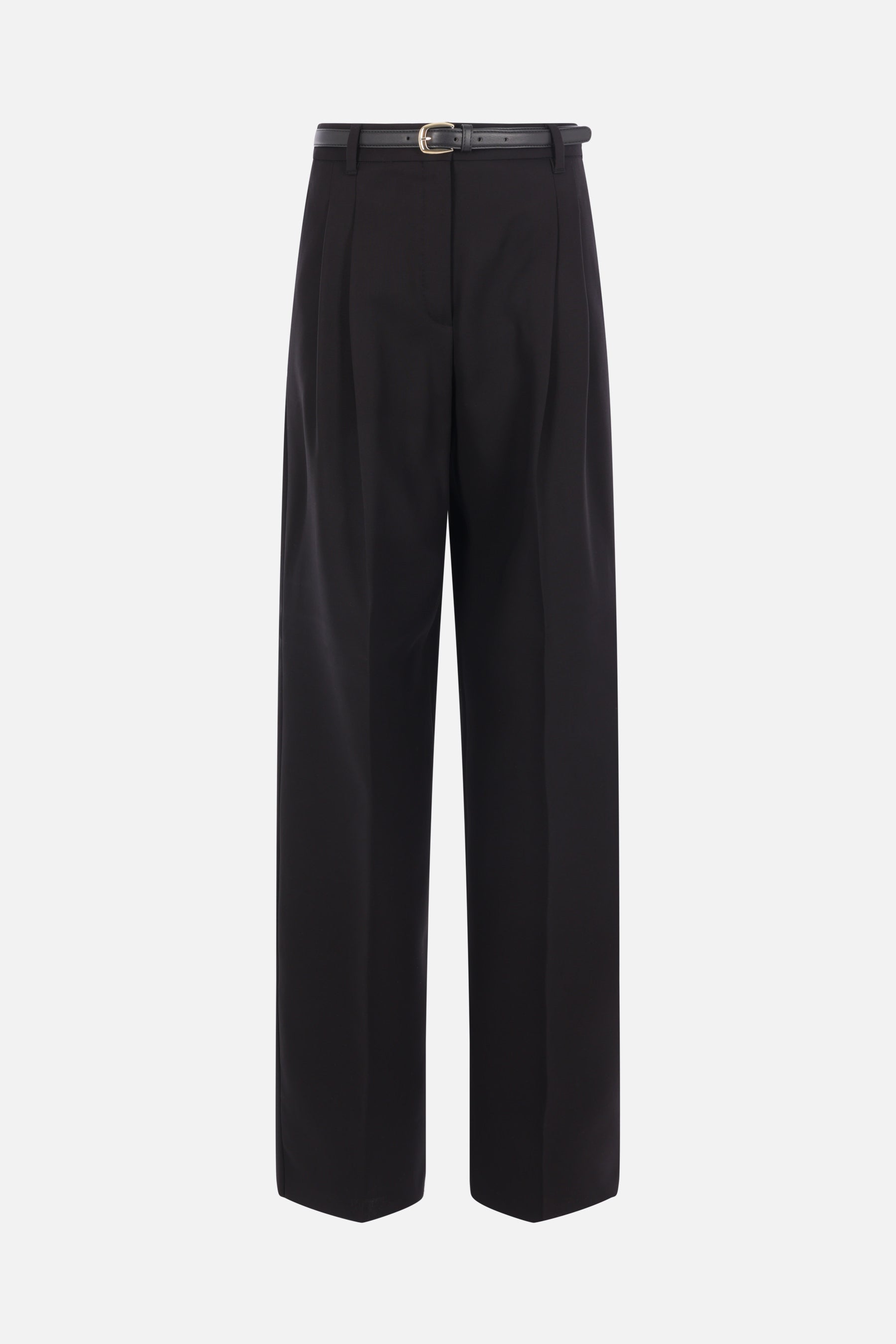pantalone Adunco in cotone con cintura