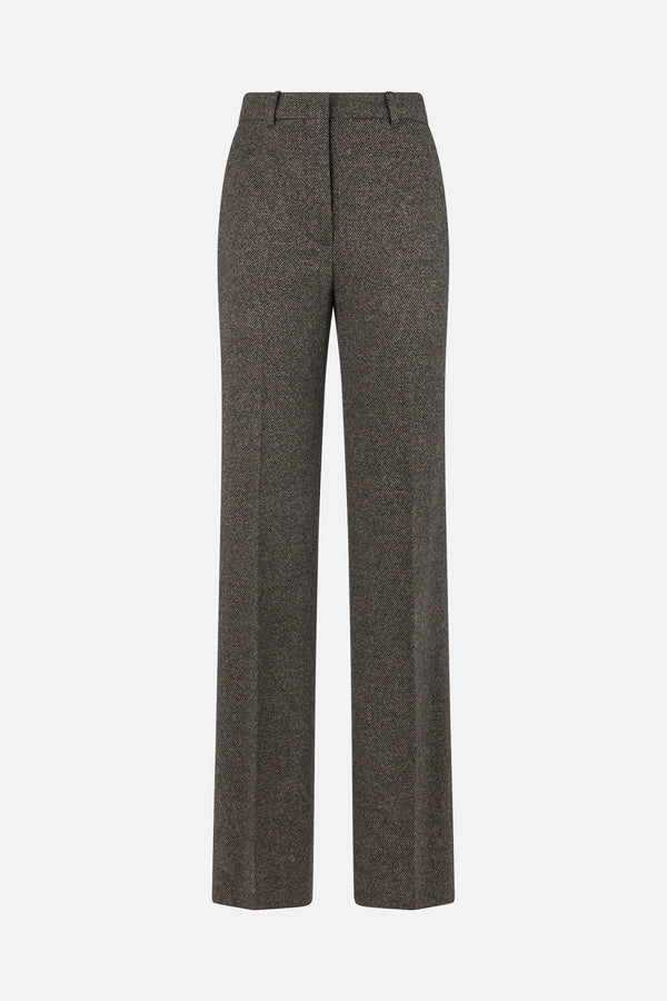 pantalone Edicola in jersey jacquard