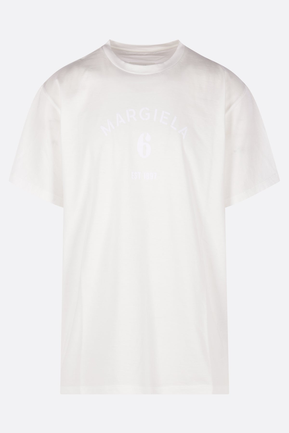 cotton t-shirt with Margiela 6 print
