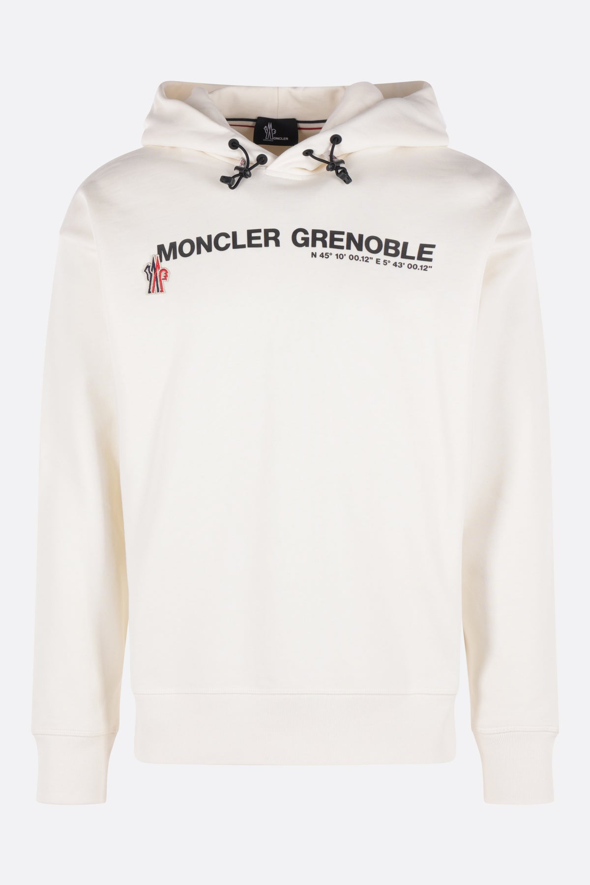 jersey hoodie with logo print