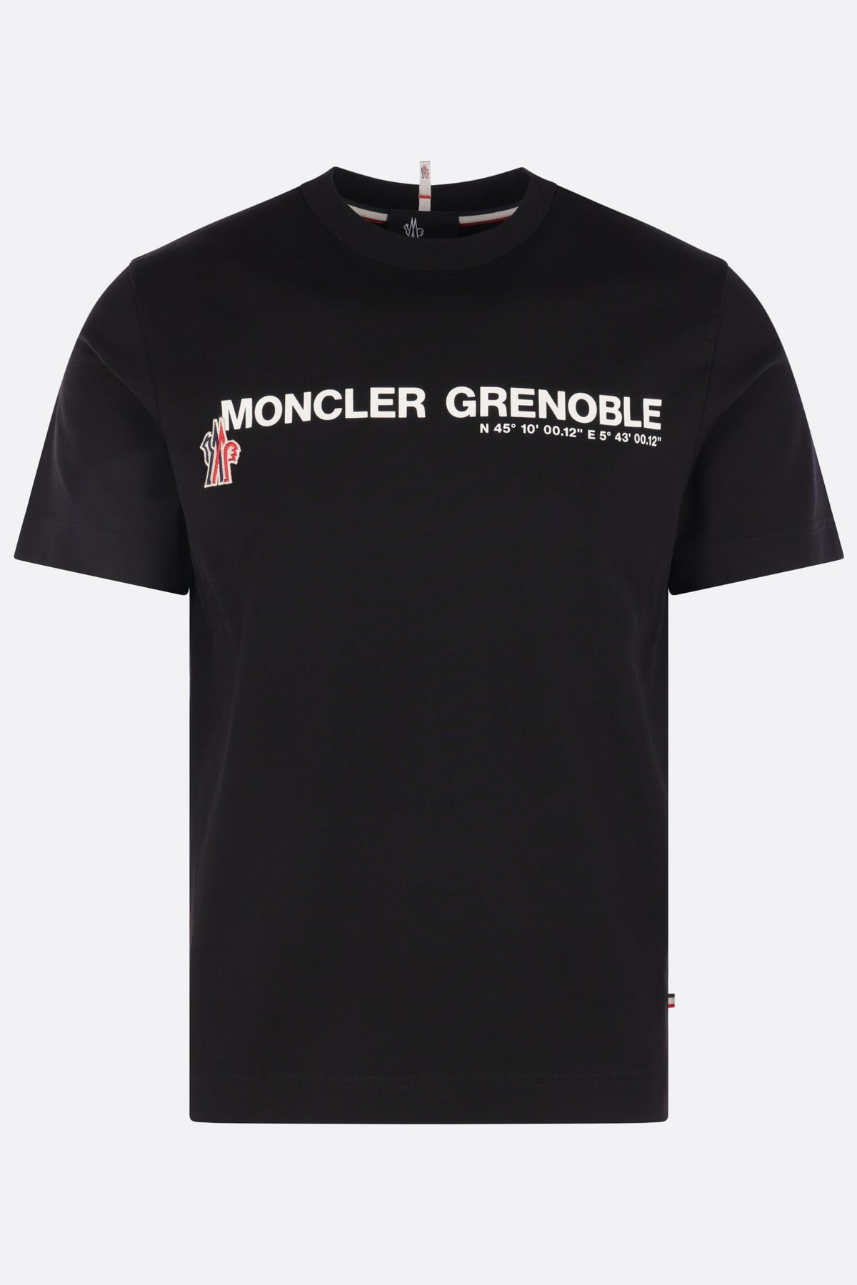 cotton t-shirt with logo print