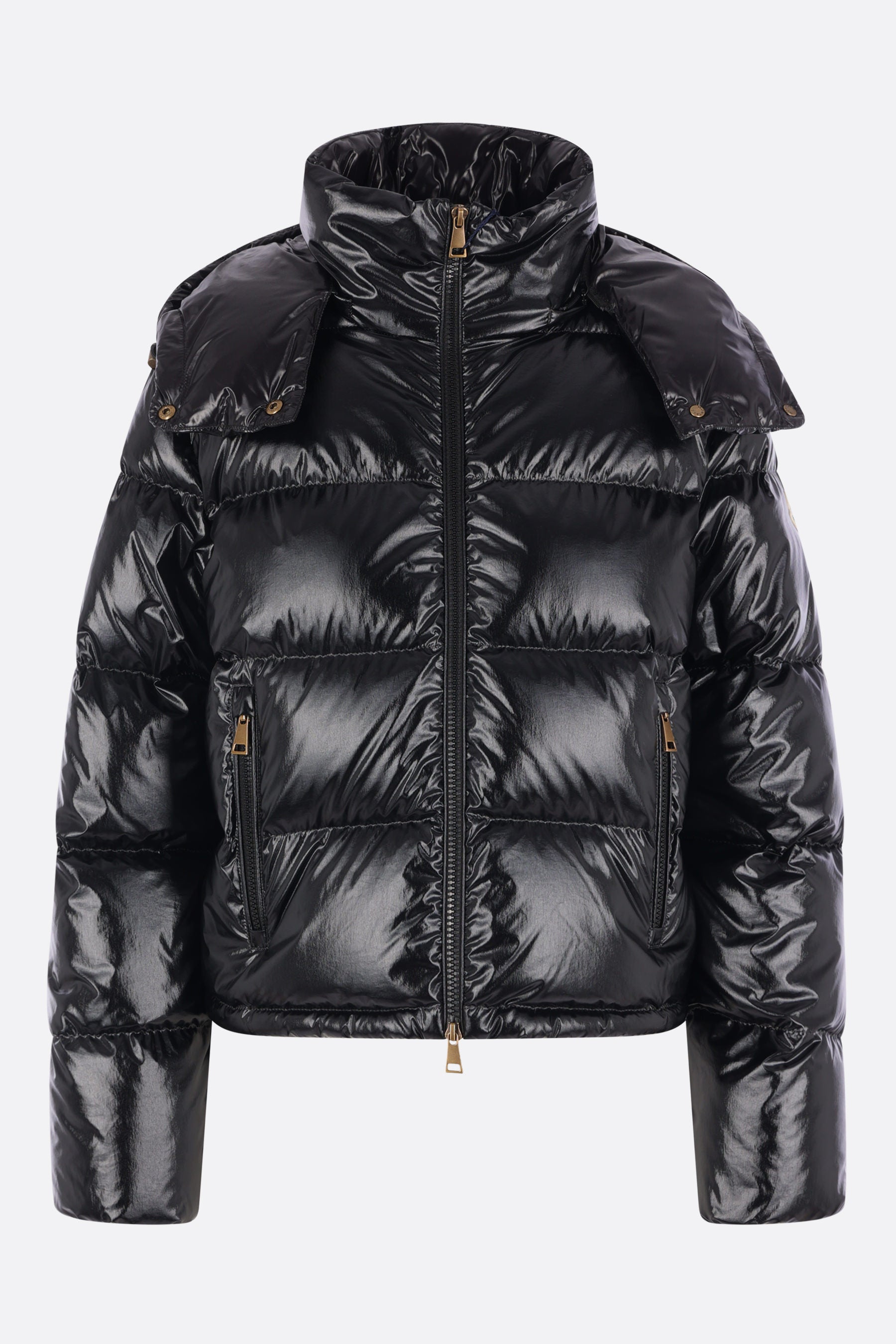 piumino Niveole in nylon lucido
