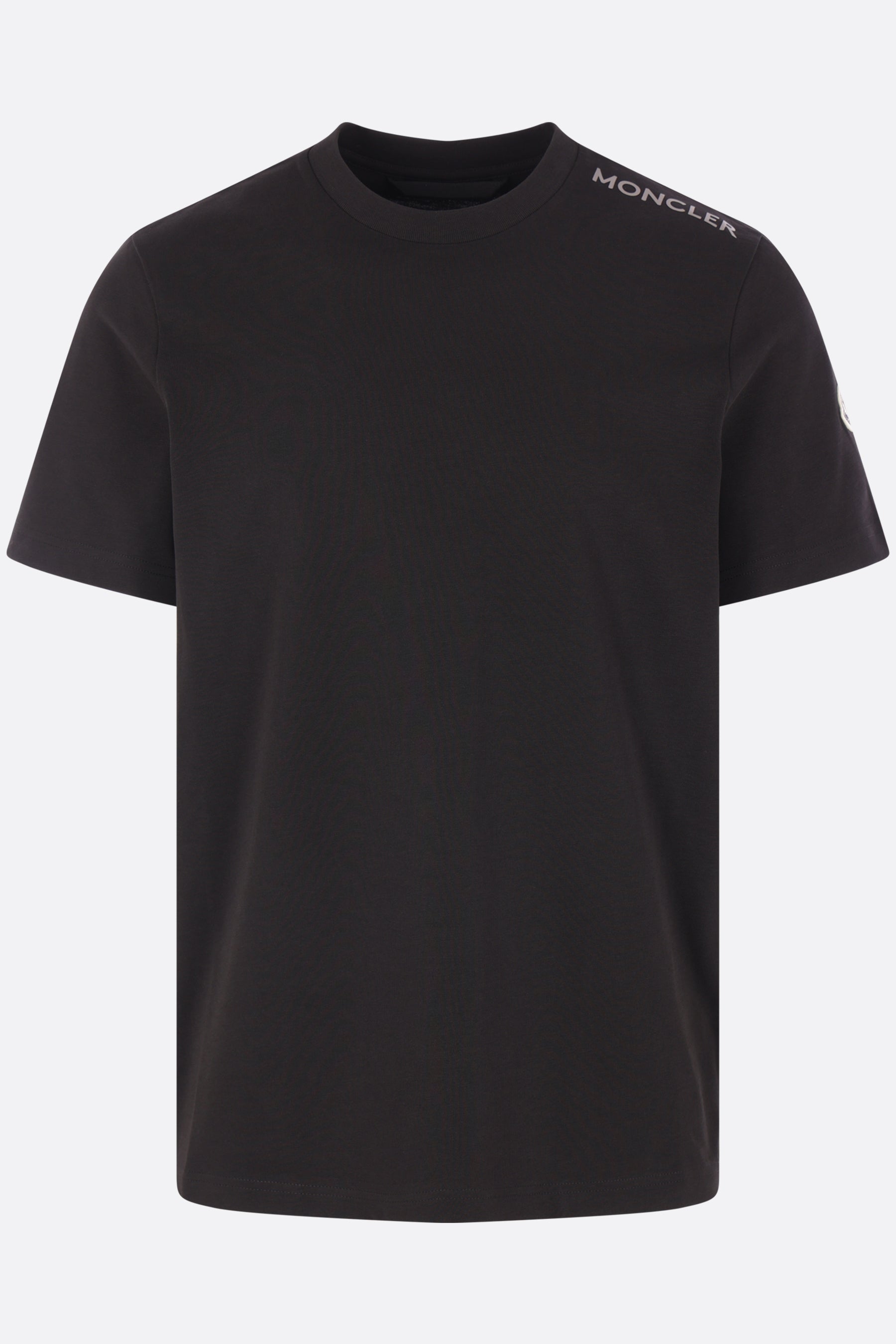 cotton t-shirt with logo print
