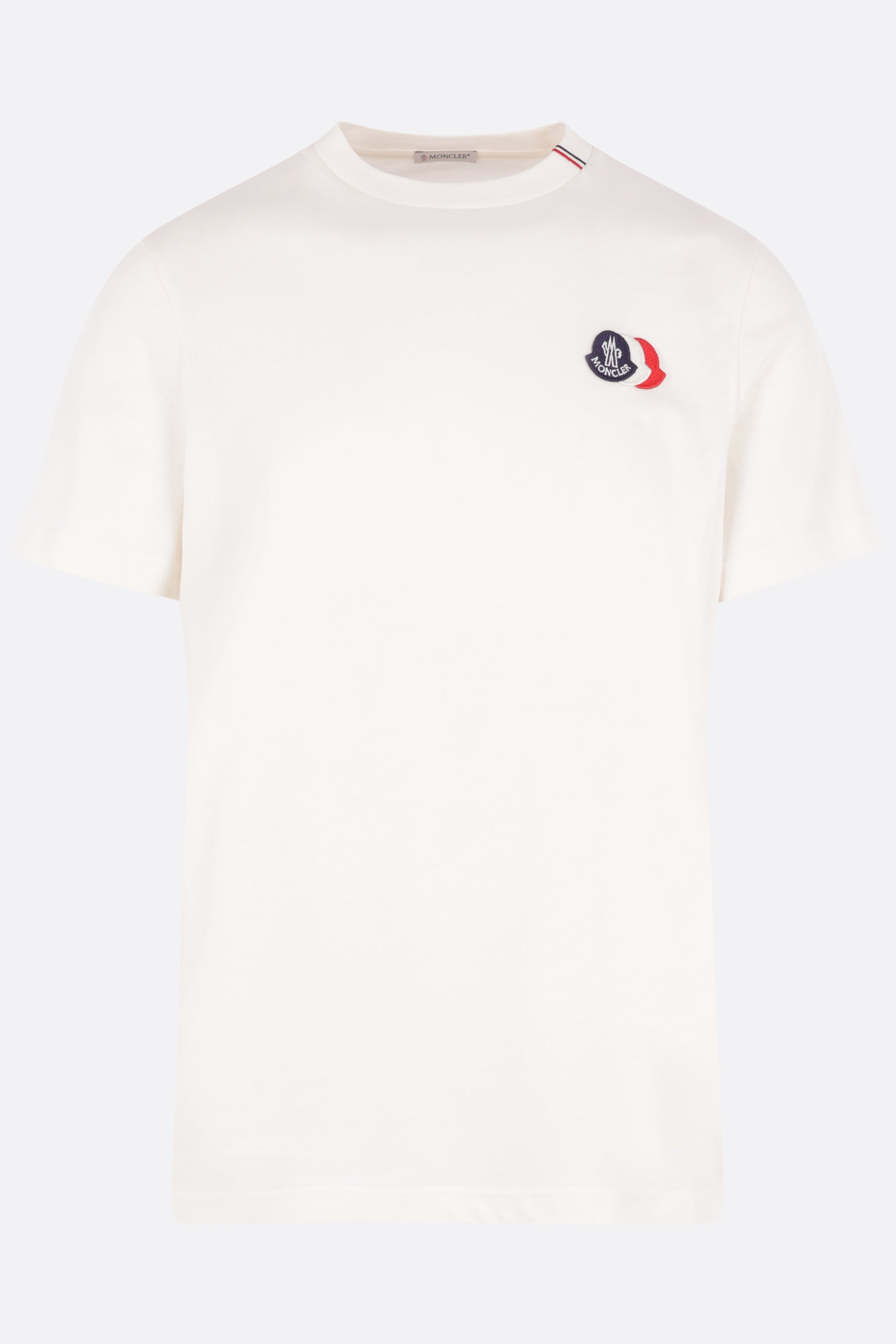 cotton t-shirt with logo patch