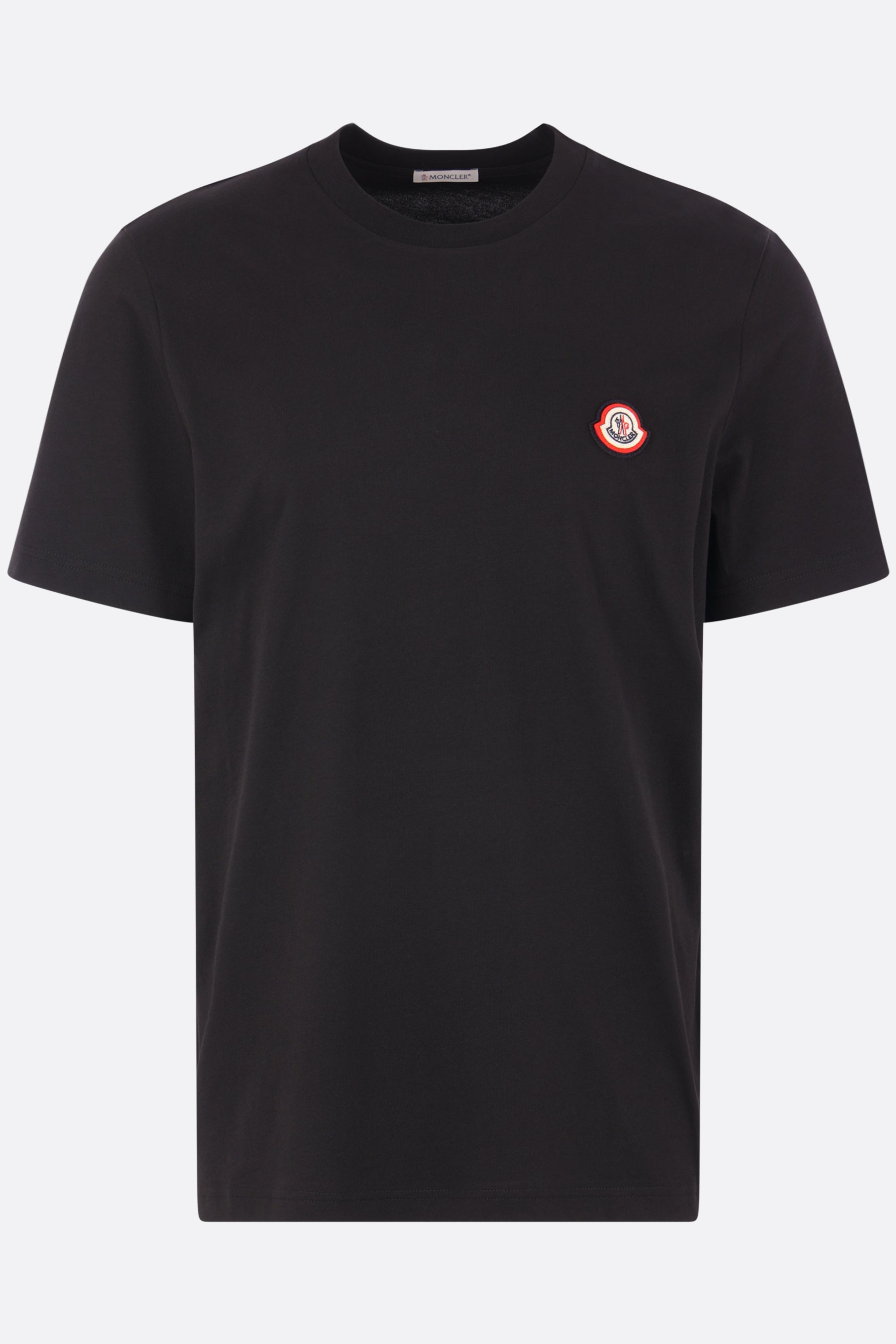 cotton t-shirt with logo patch