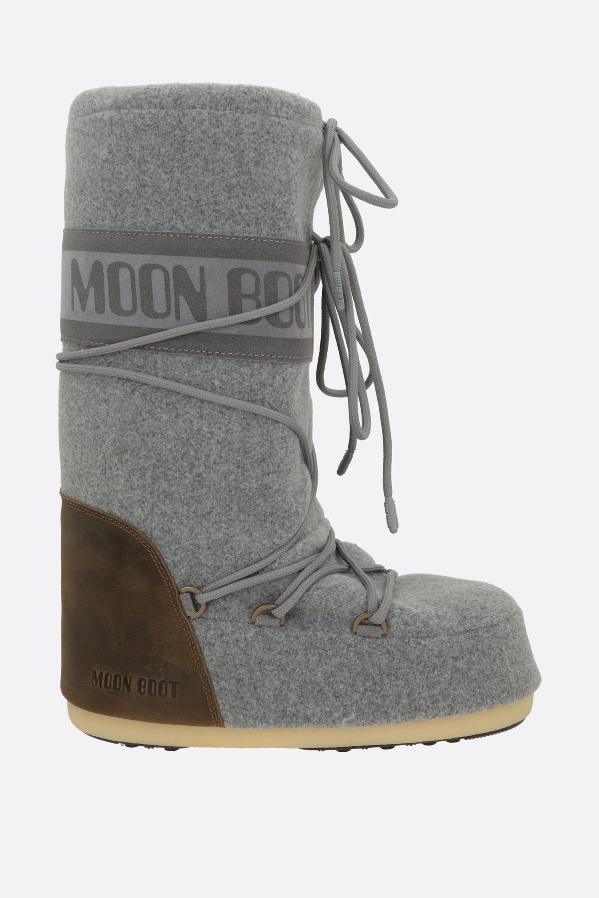 Icon snow boots in felt and nubuck