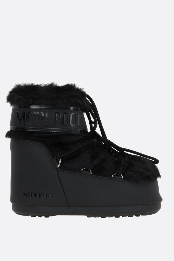 Icon Low snow boot in faux fur