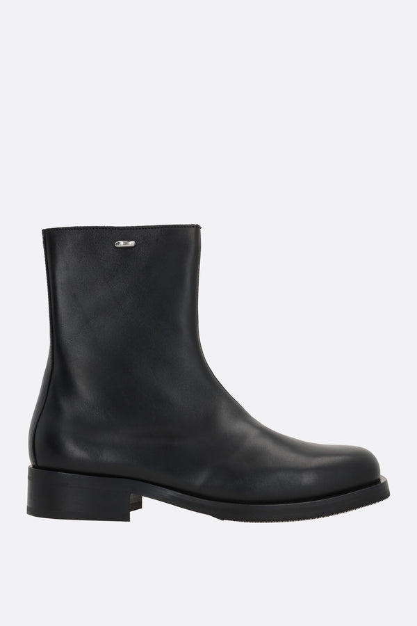 stivaletto Camion in pelle liscia