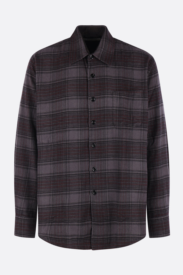 camicia Above in flanella check