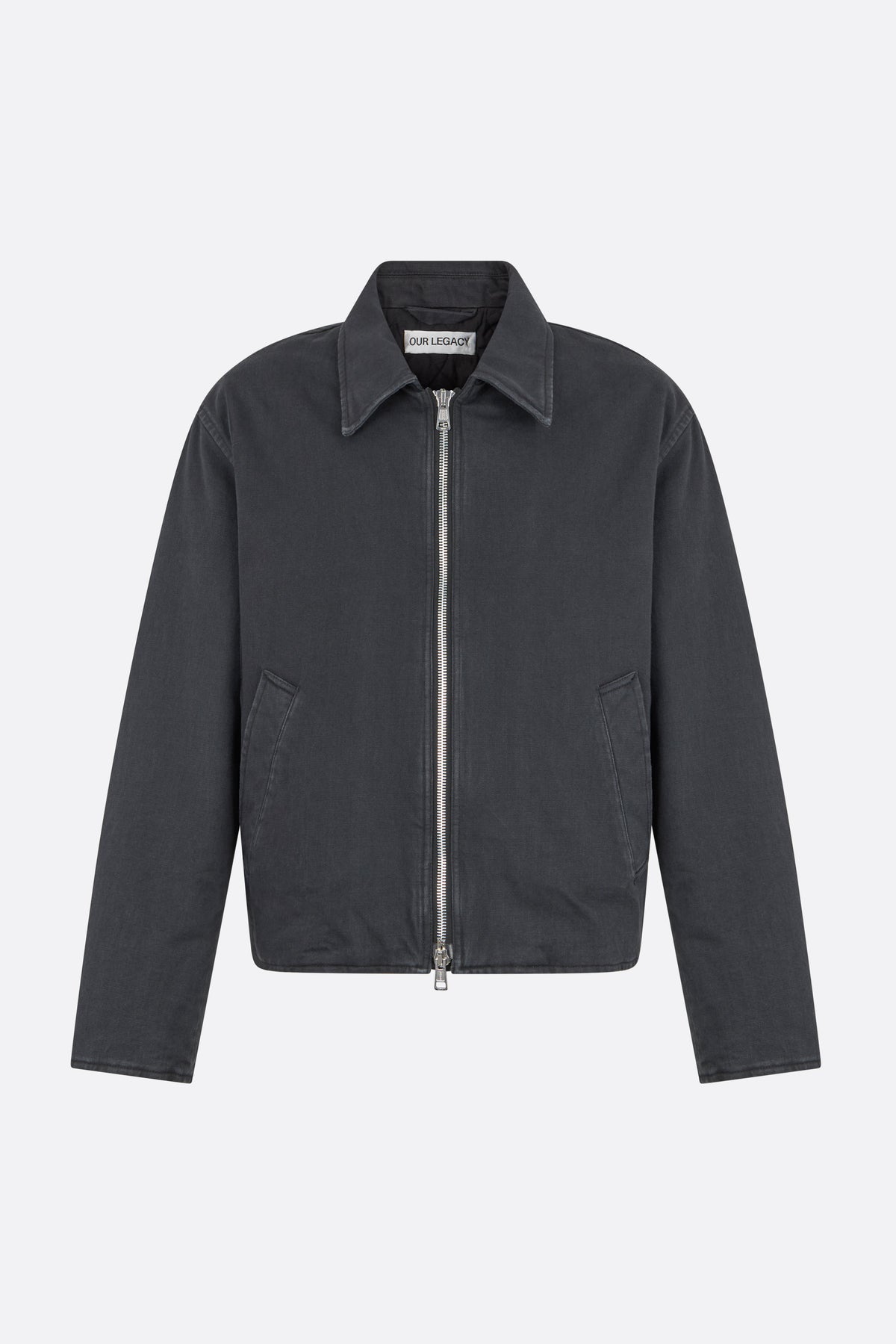 Slight jacket in canvas