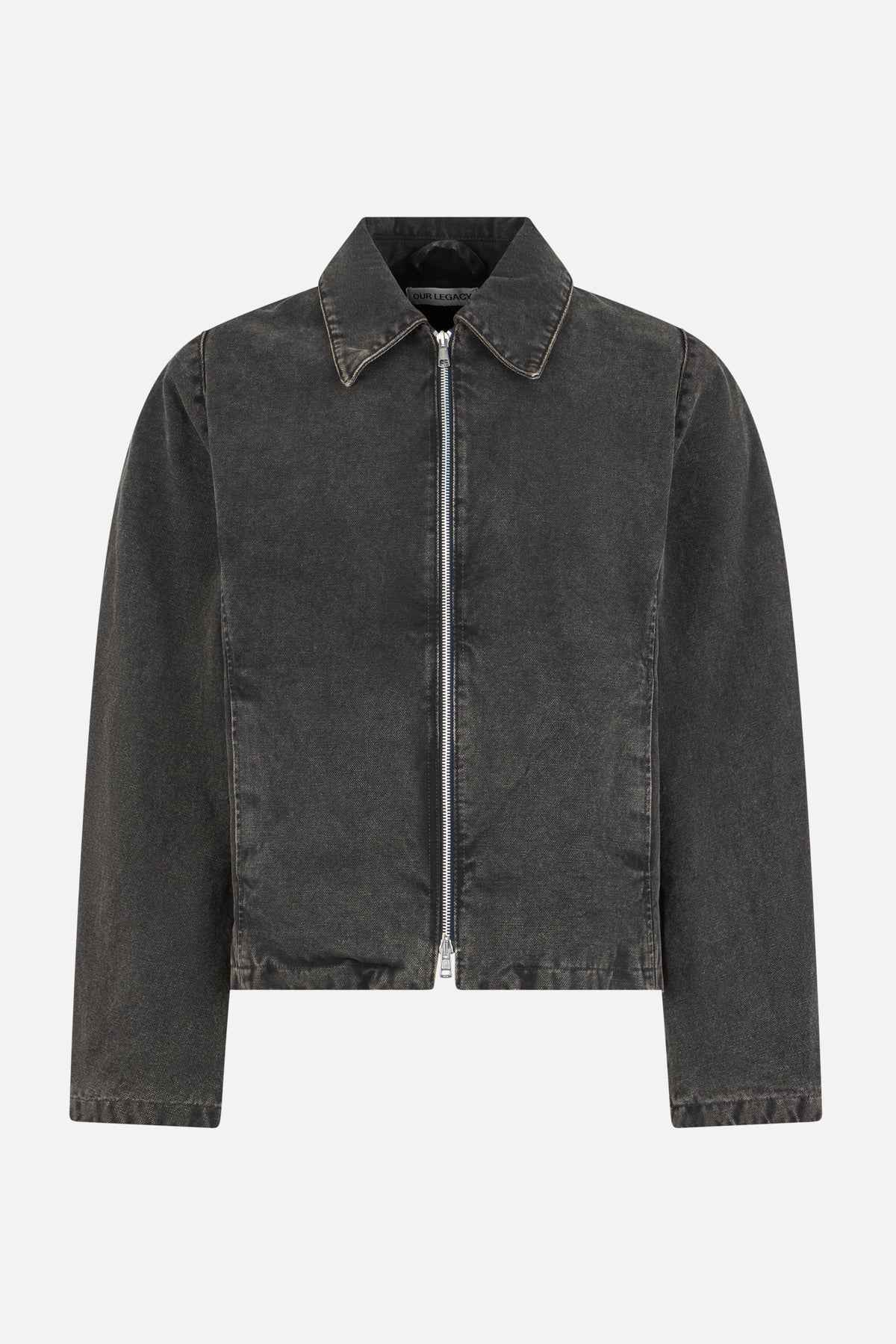 Cinched jacket in canvas