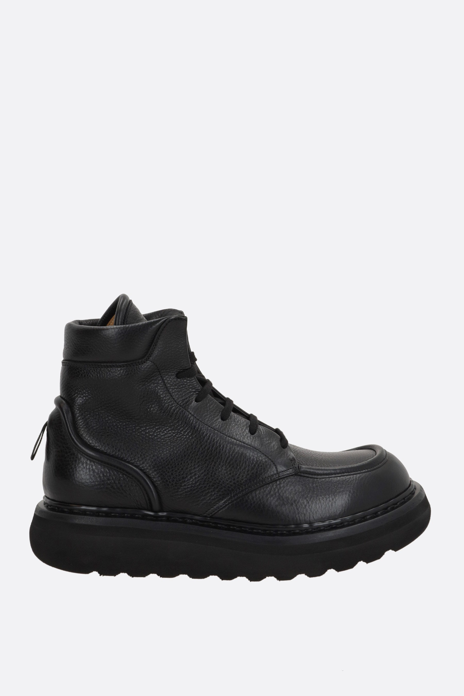 Nodik ankle boots in grainy leather