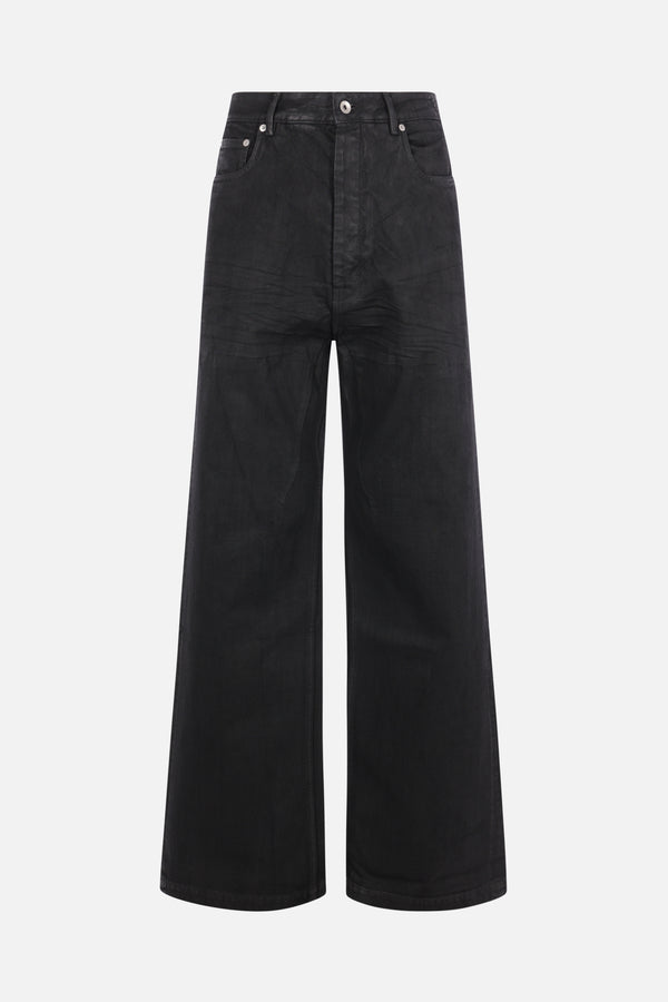 Geth jeans in coated denim