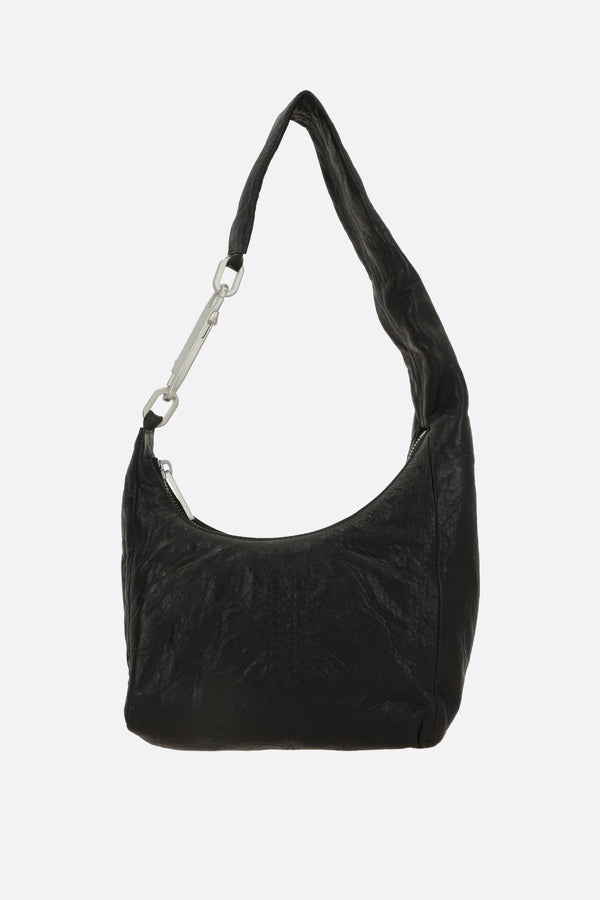 Disco Gemini shoulder bag in tumbled leather