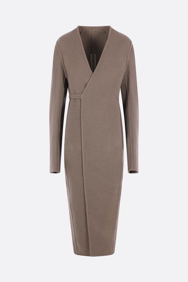 Soft Cyclops coat in cashmere