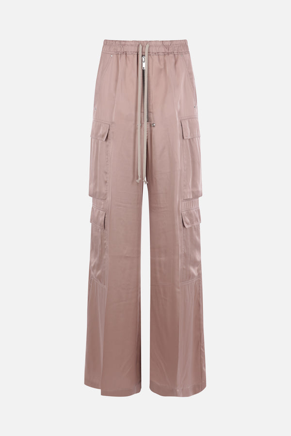 Cargo Belas trousers in satin