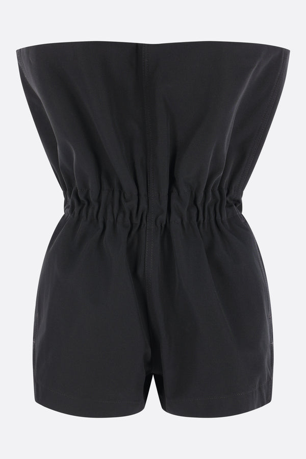 Crater shorts in technical cotton