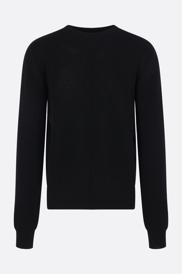 Fisherman sweater in wool
