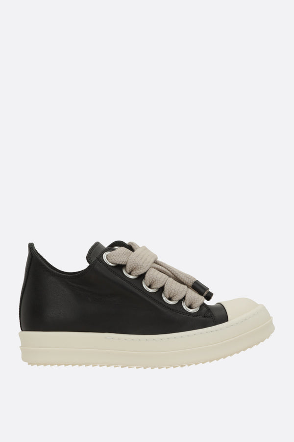 Jumbolace sneakers in smooth leather