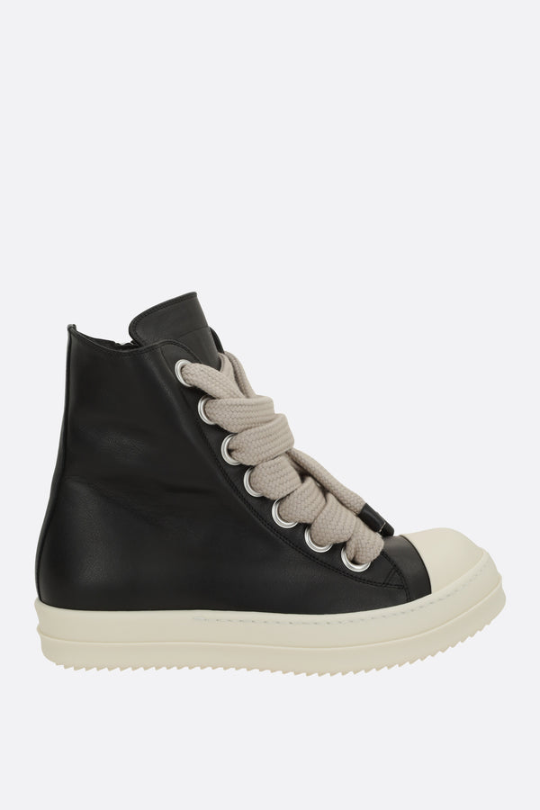 Jumbolace high-top sneakers in smooth leather