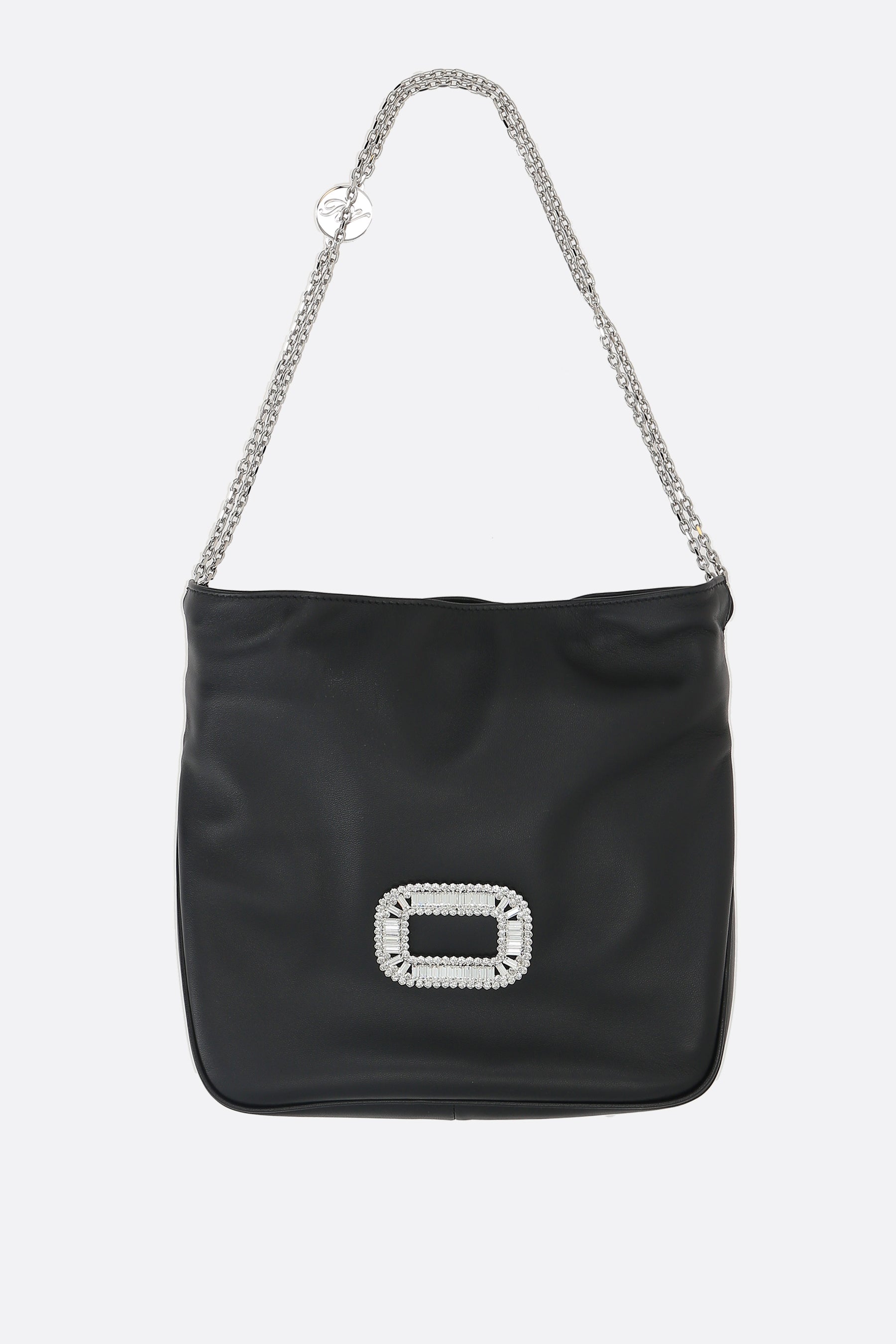 Mini Pilgrim shoulder bag in nappa