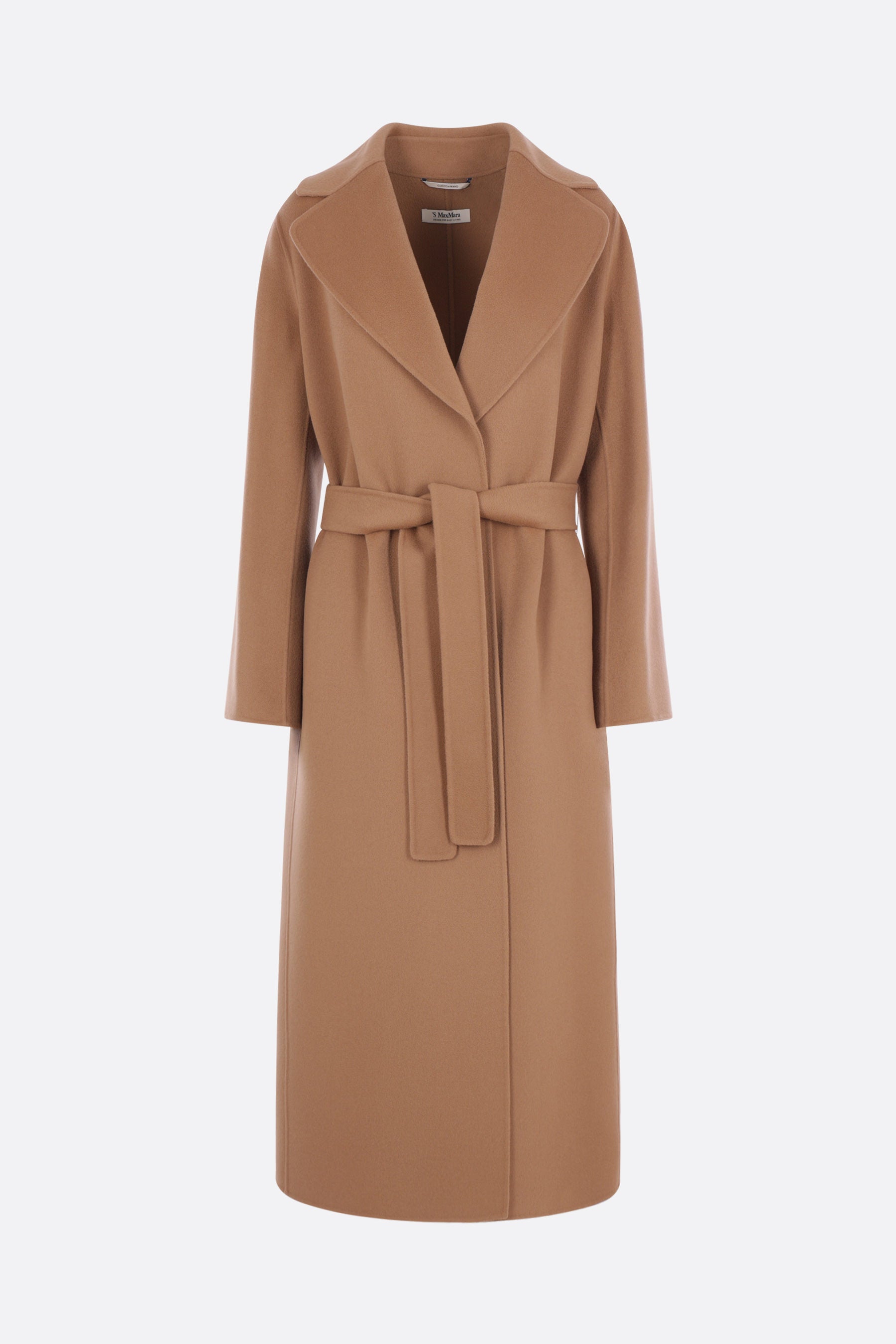 Poldo wrap coat in wool