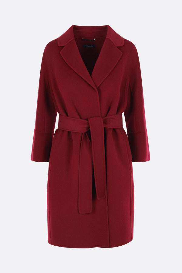 Arona wrap coat in wool