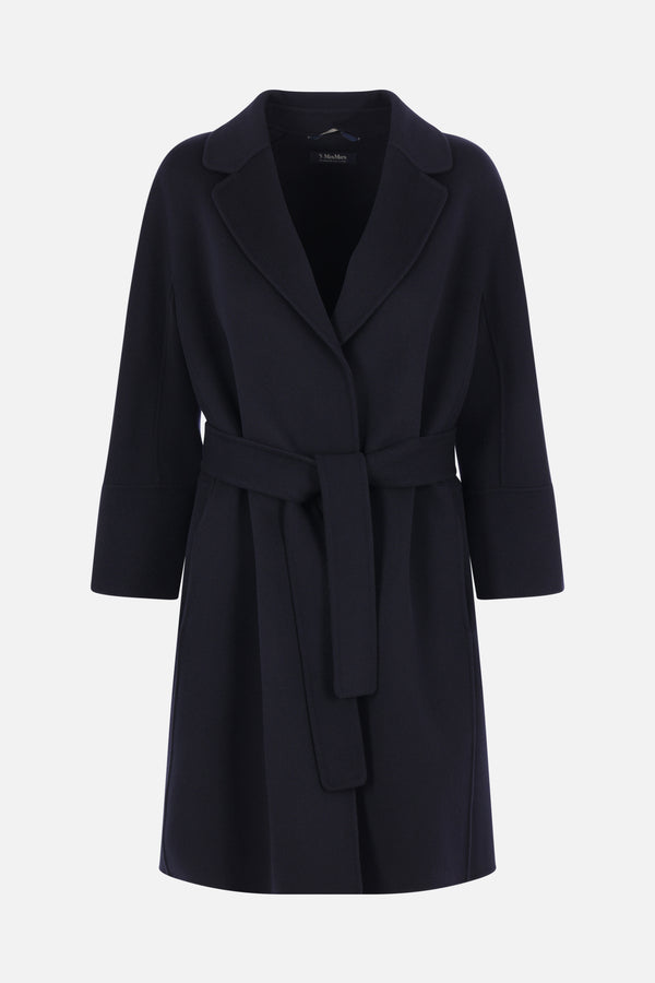 Arona wrap coat in wool