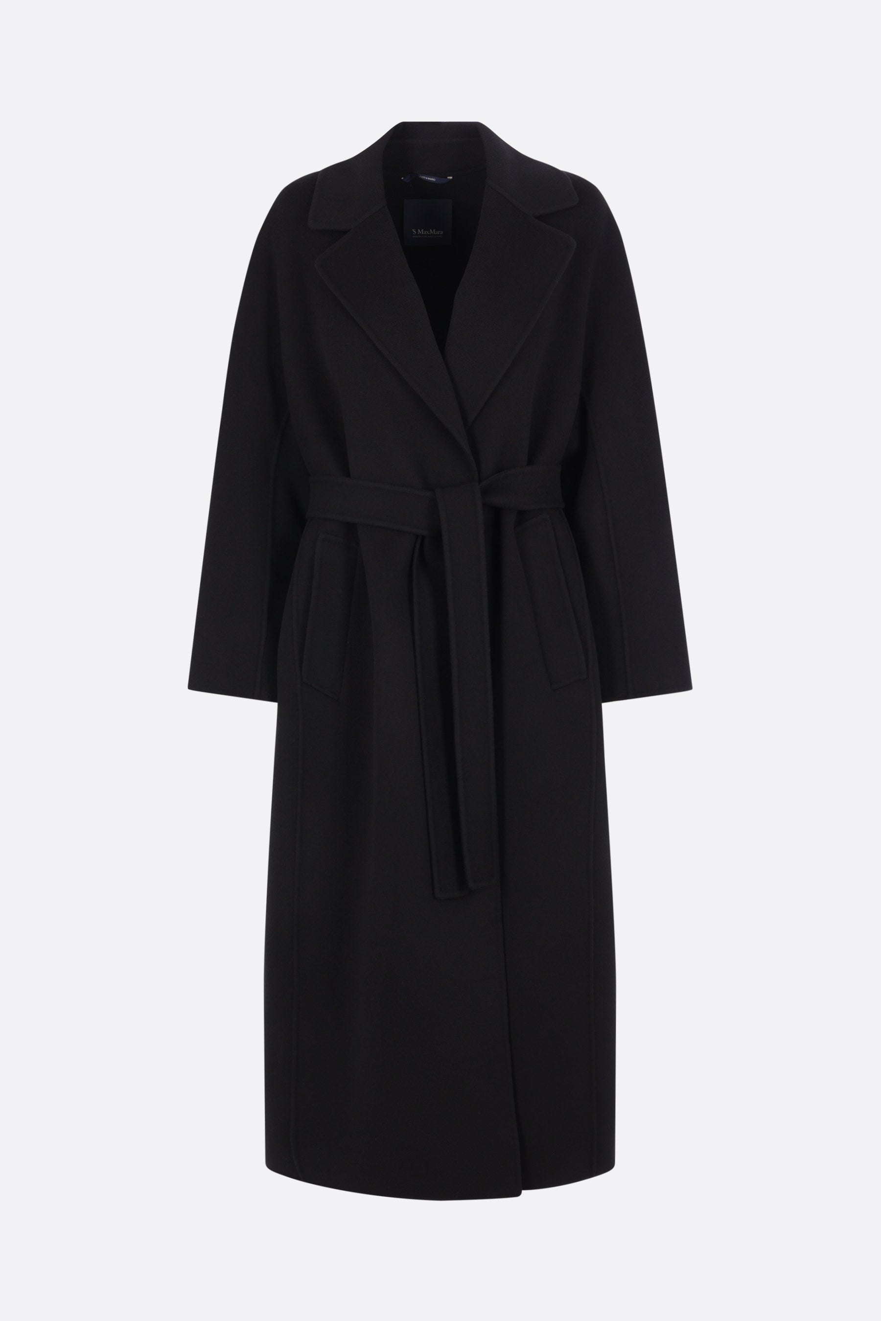 Penelope wrap coat in wool