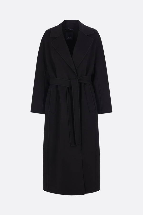 Penelope wrap coat in wool
