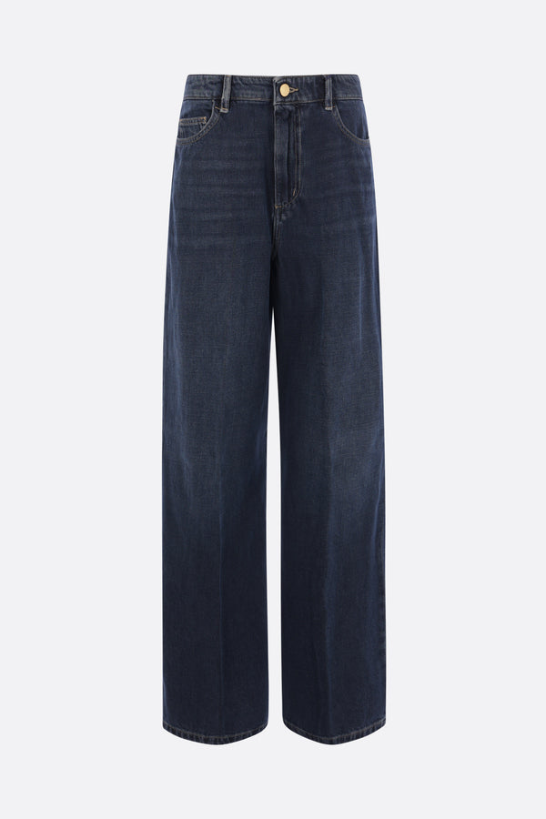 Elia wide-leg jeans in denim