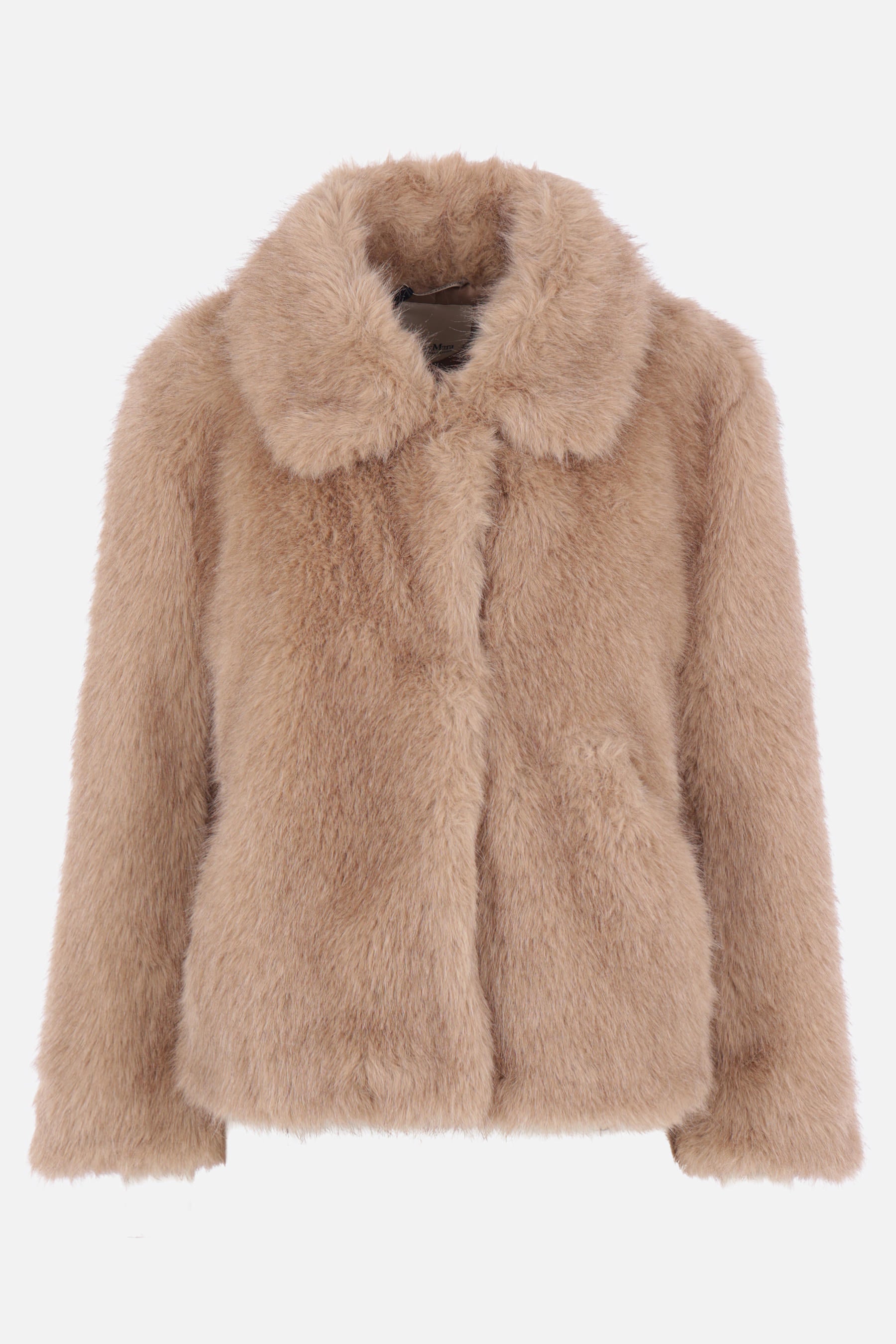 Alce short coat in faux fur