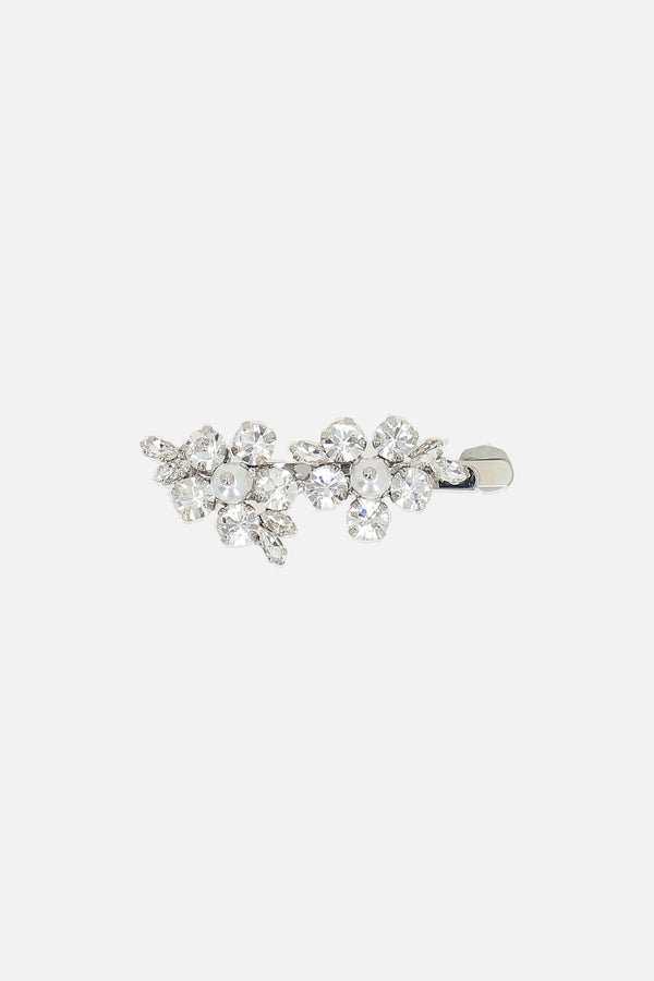 mini Hellebore Flower hair clip