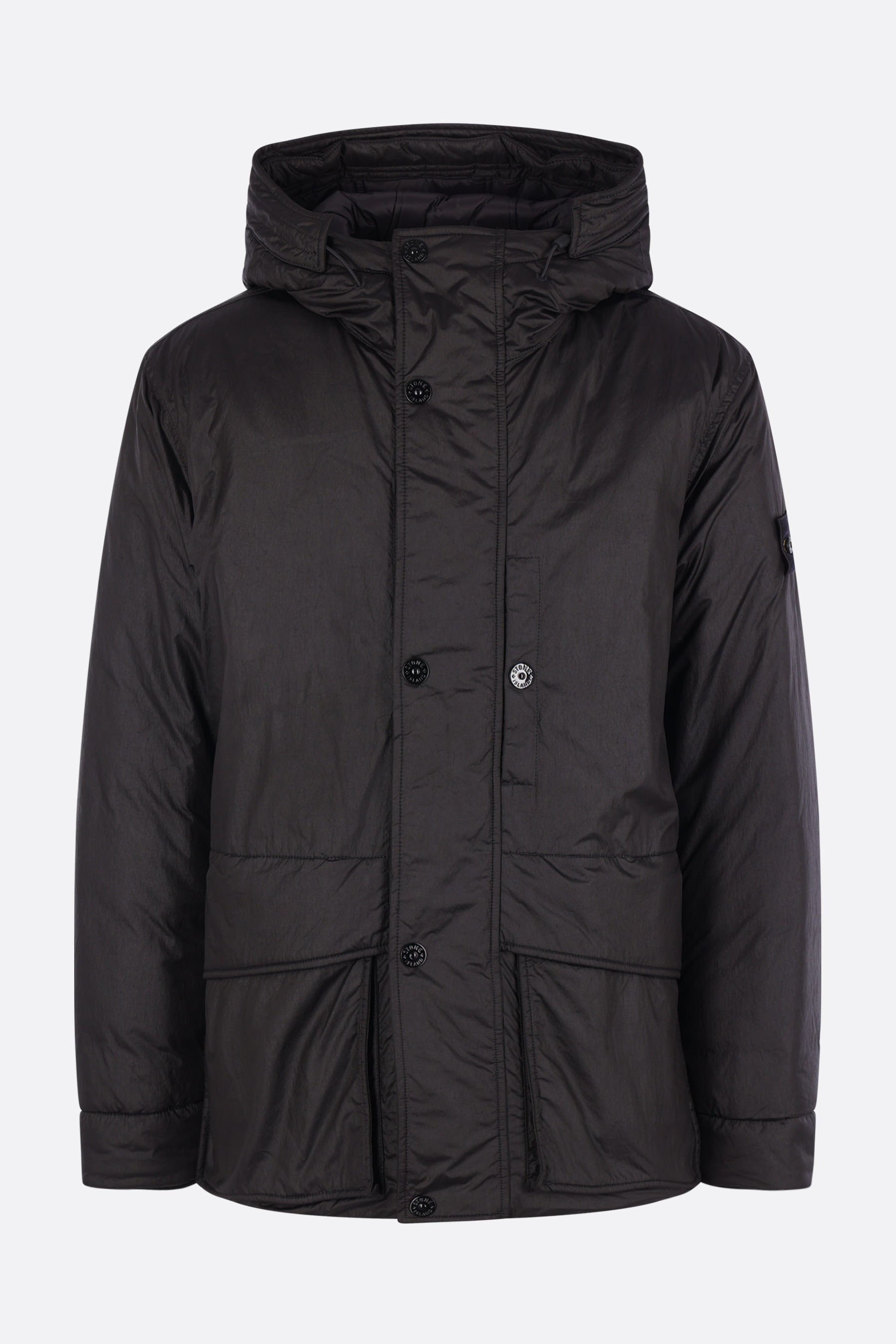 padded jacket in Poly Nylon Ciré