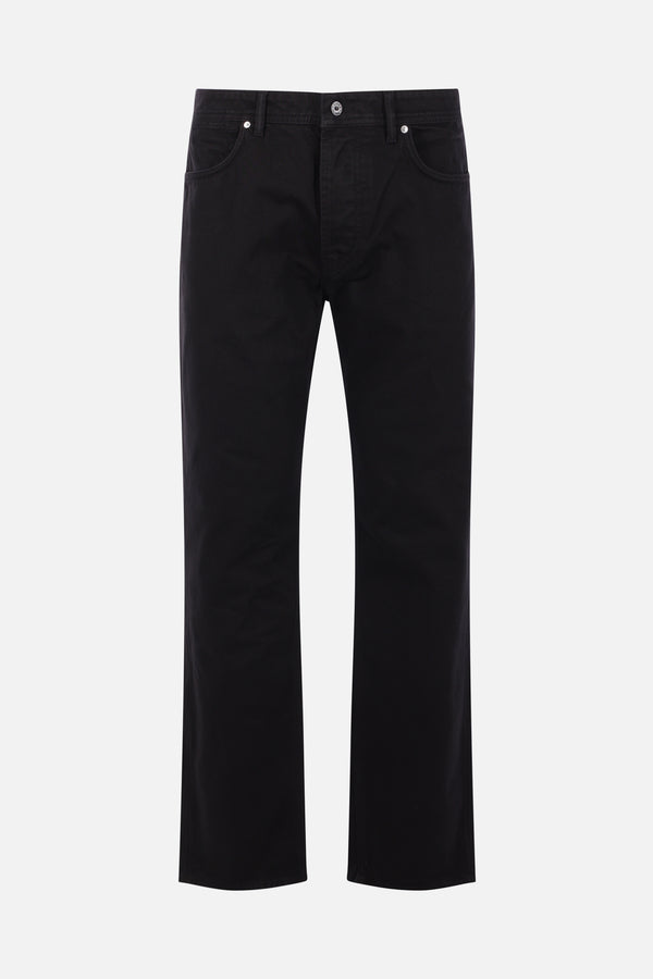 jeans a gamba dritta in denim
