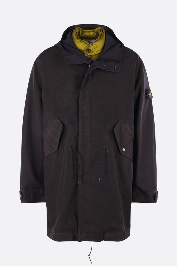 parka imbottito in Dense Oxford Nylon-TC
