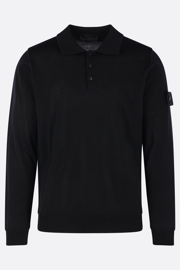 Ghost polo sweater in wool