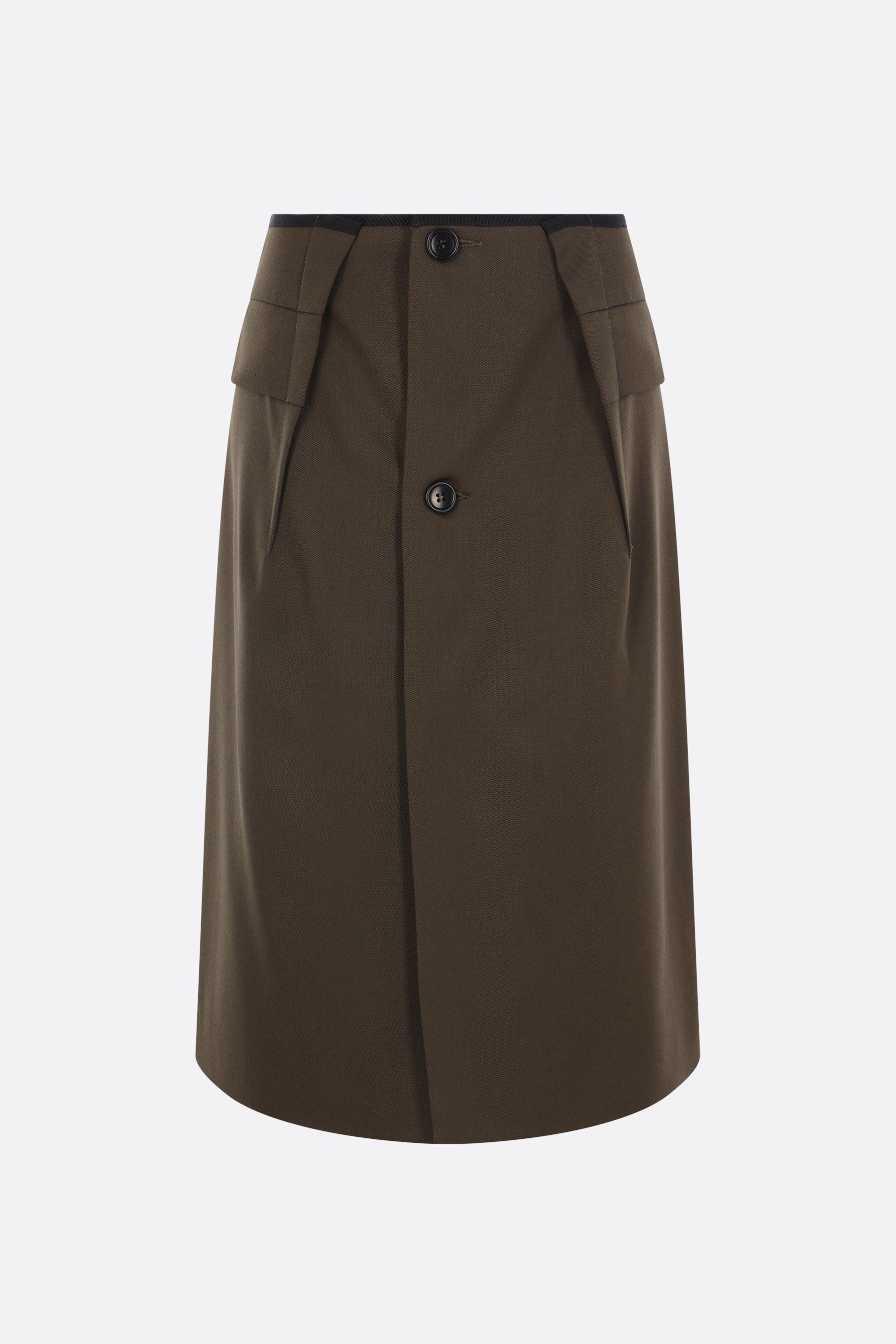 gonna midi in gabardine
