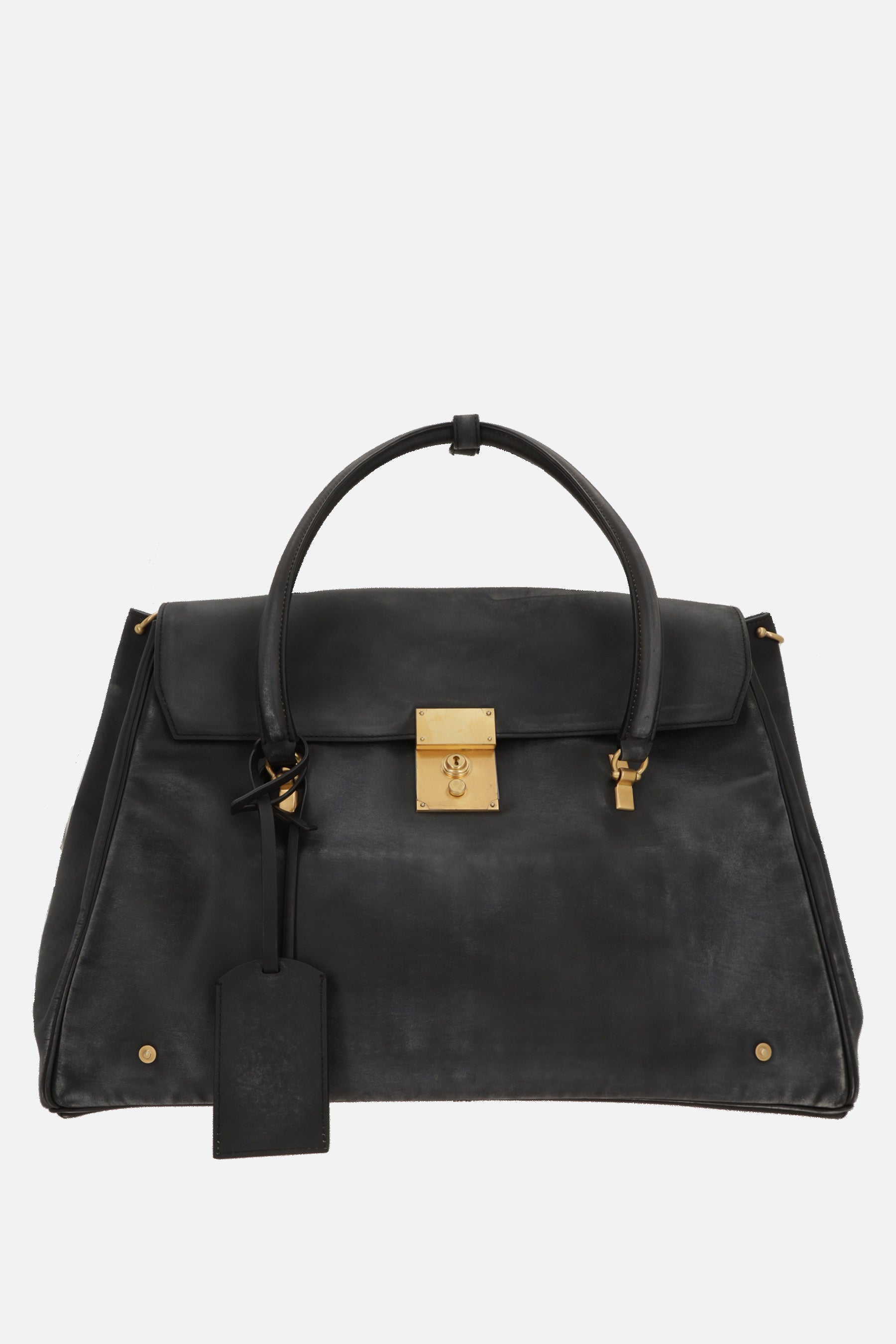 Bolton weekender bag in distressed leather