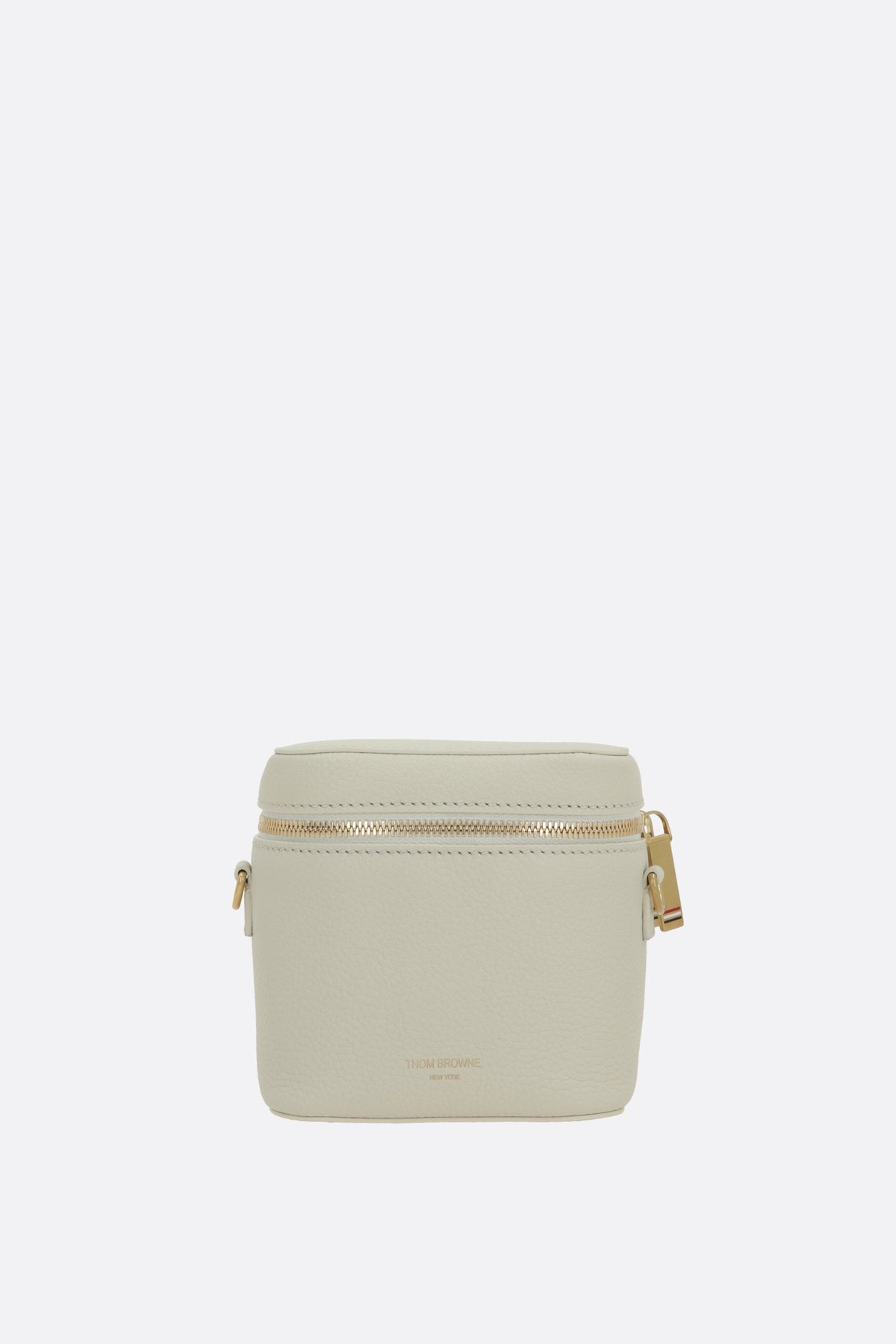 borsa a spalla Box Pouch in pelle martellata