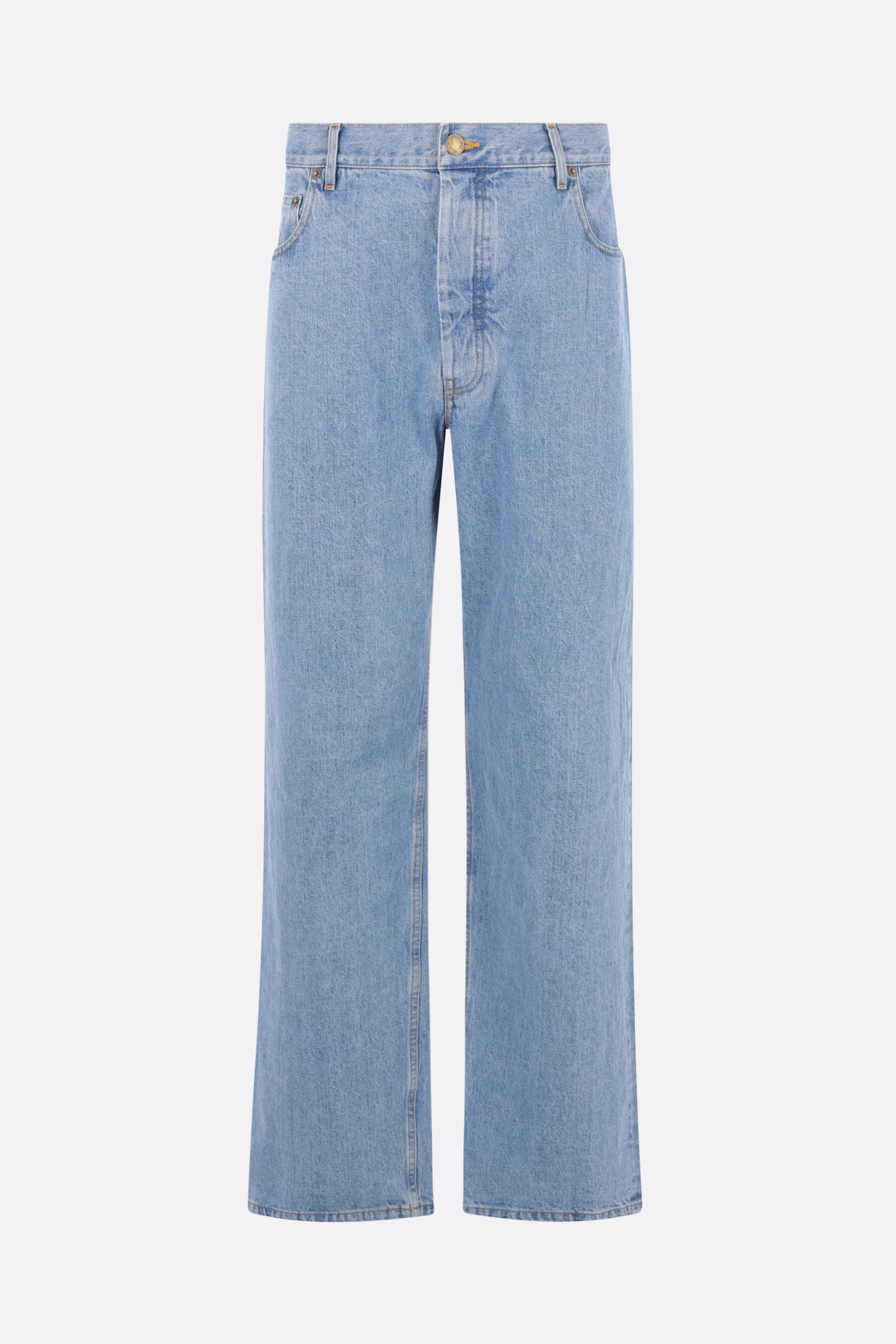straight-leg jeans in Japanese Selvedge denim