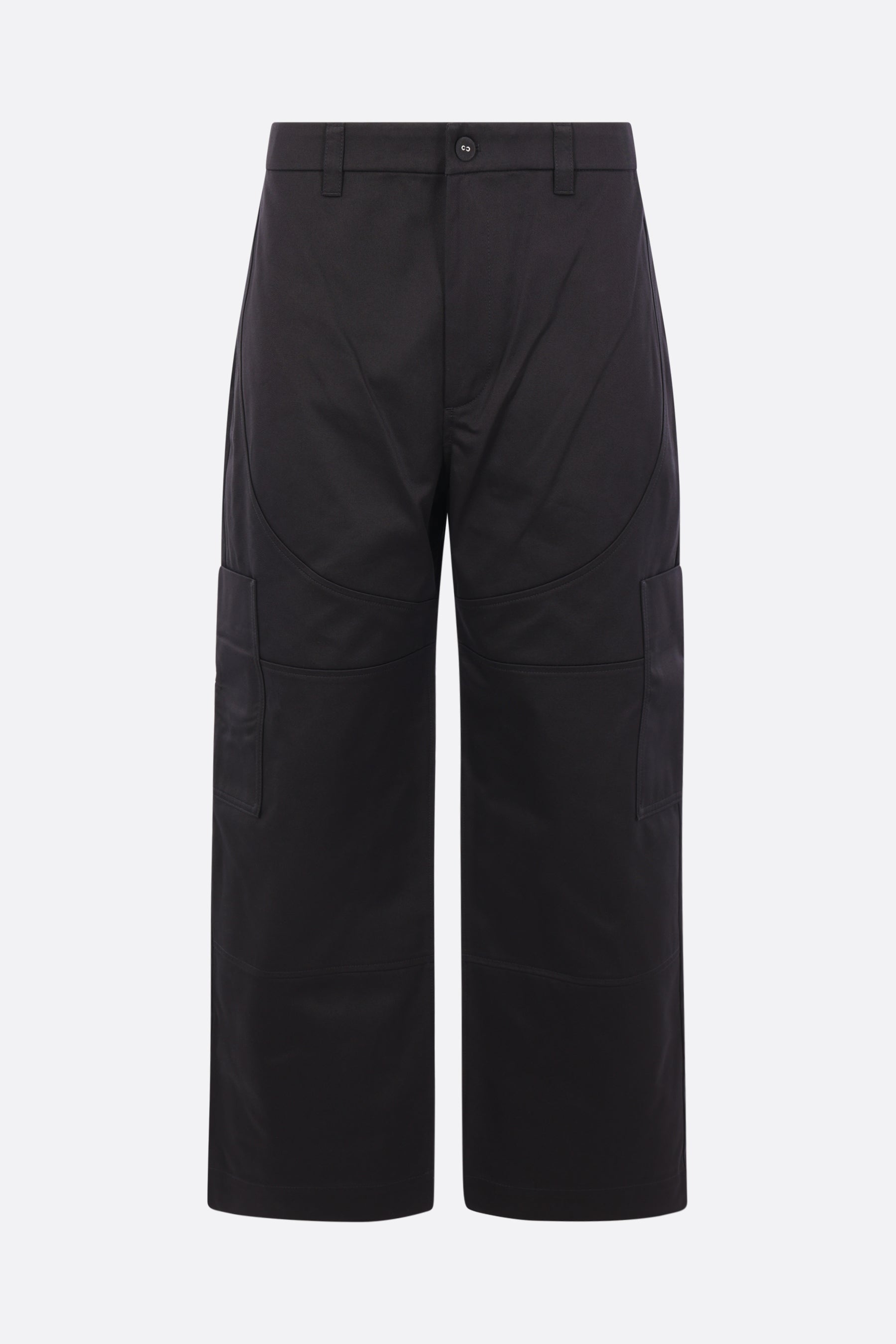 cargo trousers in twill